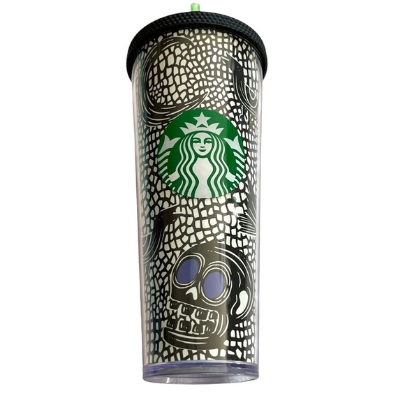 Starbucks 2020 Glow-in-the-Dark Halloween Cold Cup 24 oz. - Picture 4 of 10